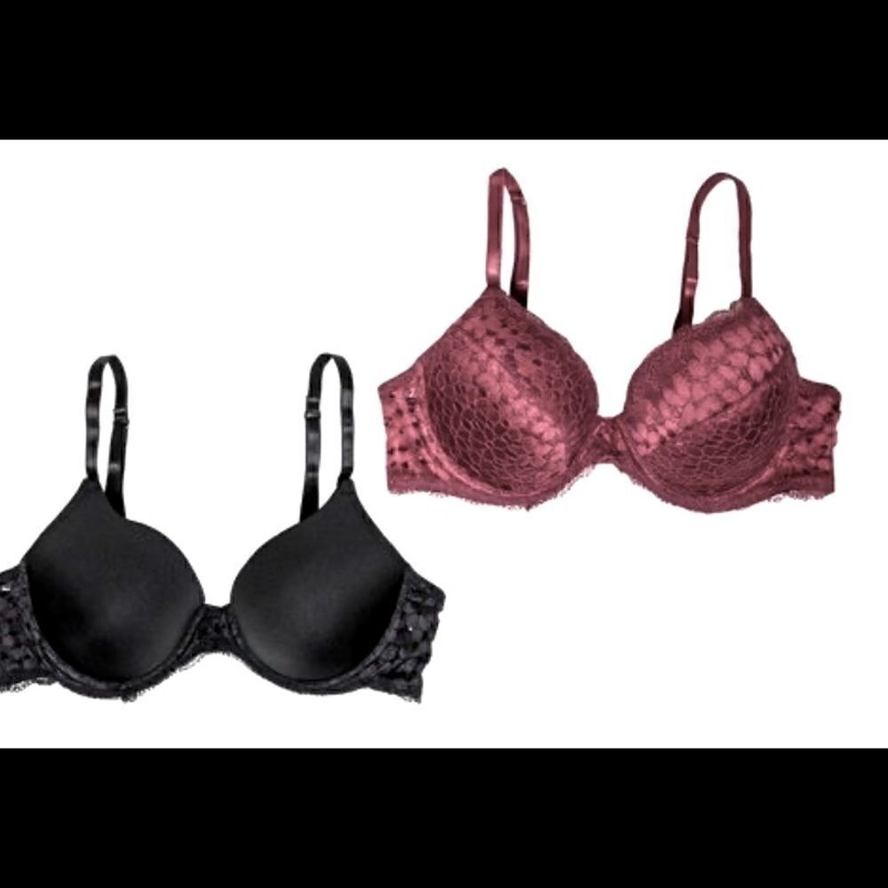 💥BCB Generation Women’s satin and Lace Demi Bra Multiple